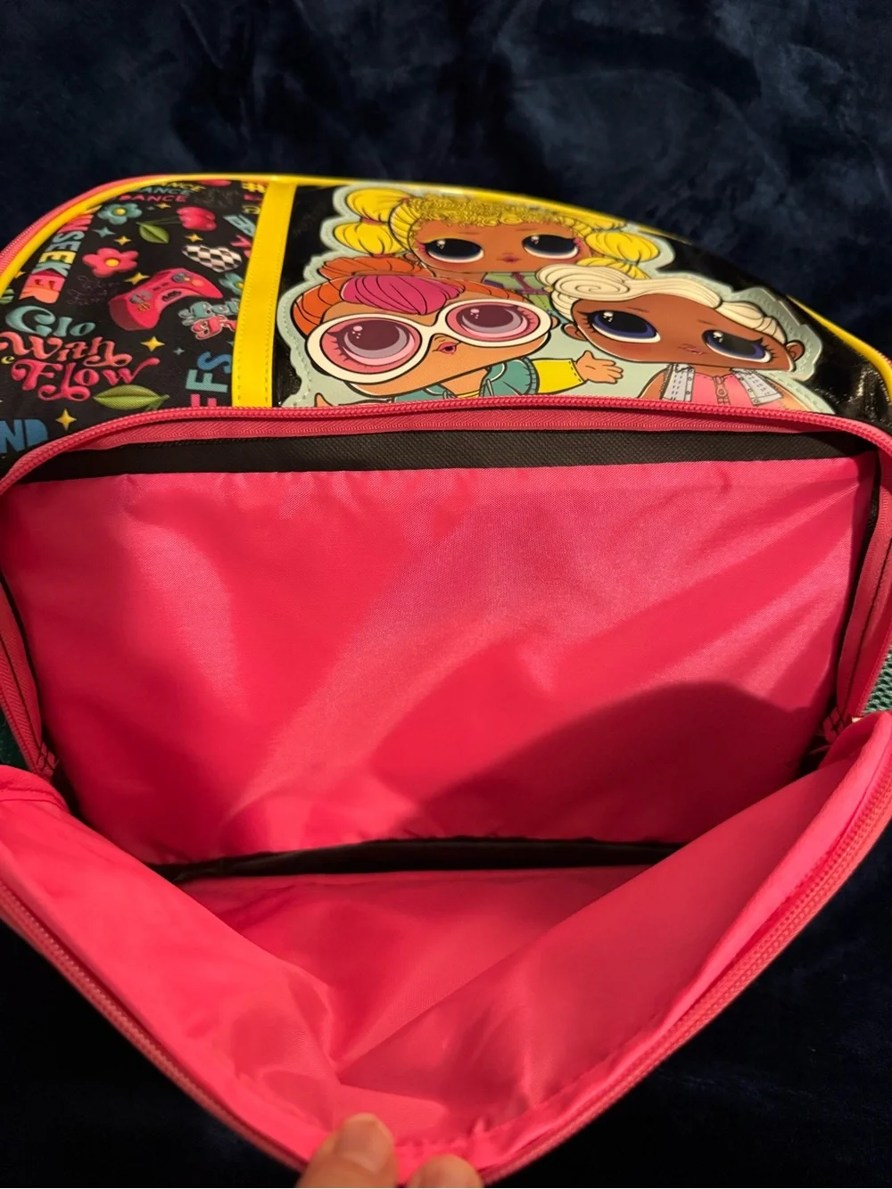 L.O.L. Surprise! Kids Pink Multi-Character Backpack Brand New Back to School